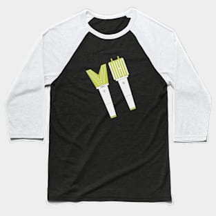 NCT WayV bong fan kpop korea lightstick sticker shirt Baseball T-Shirt